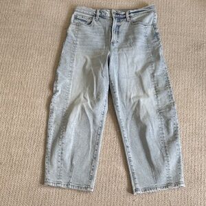 Pistols Light Wash barrel Jeans, sz 29